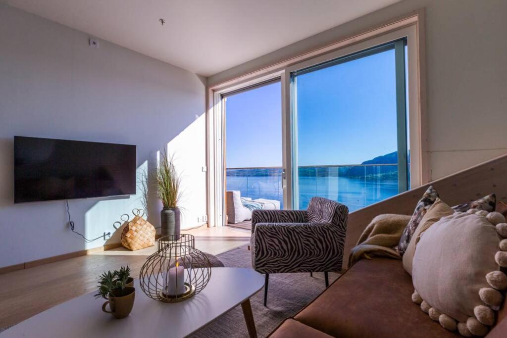 Mjossuite With Lovely View Sjusjøen المظهر الخارجي الصورة