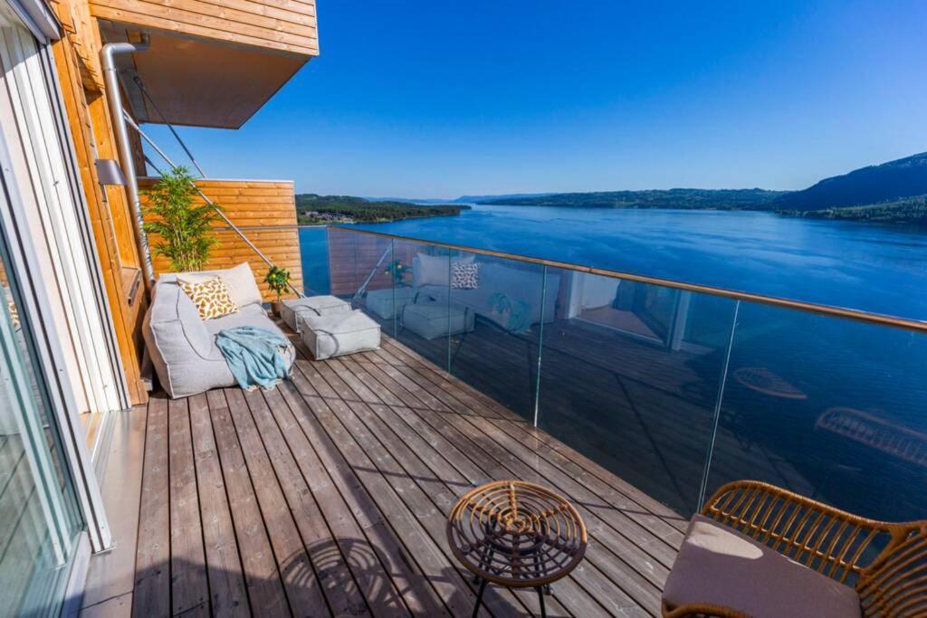 Mjossuite With Lovely View Sjusjøen المظهر الخارجي الصورة