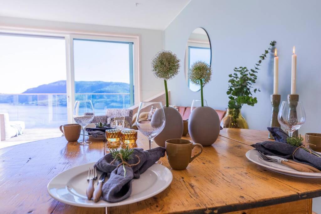 Mjossuite With Lovely View Sjusjøen المظهر الخارجي الصورة
