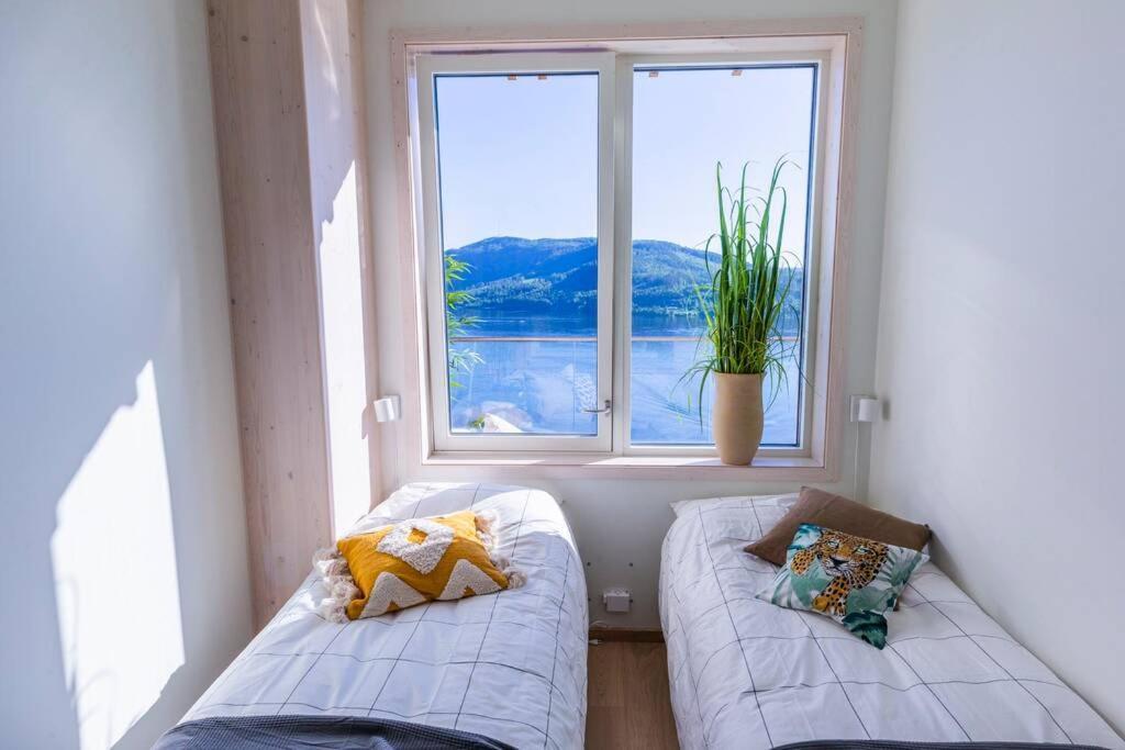 Mjossuite With Lovely View Sjusjøen المظهر الخارجي الصورة