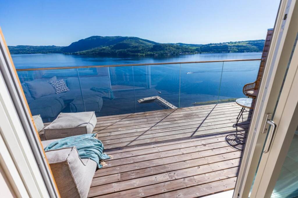 Mjossuite With Lovely View Sjusjøen المظهر الخارجي الصورة
